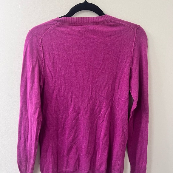 Magenta Banana Republic Cardigan Sweater - Picture 2 of 4